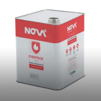 Клей Эгида Спрей "NOVA ТГ" FIREPROF TIME красный 15 кг. (Для краскопульта)